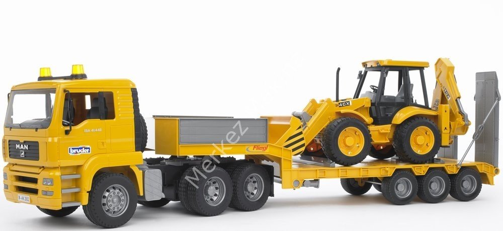 BRUDER MAN Tır & JCB 4CX 02776