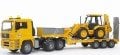 BRUDER MAN Tır & JCB 4CX 02776