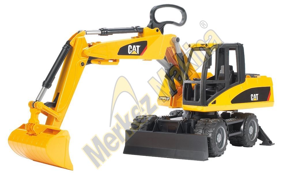 BRUDER Caterpillar Tekerlekli Ekskavatör 02445
