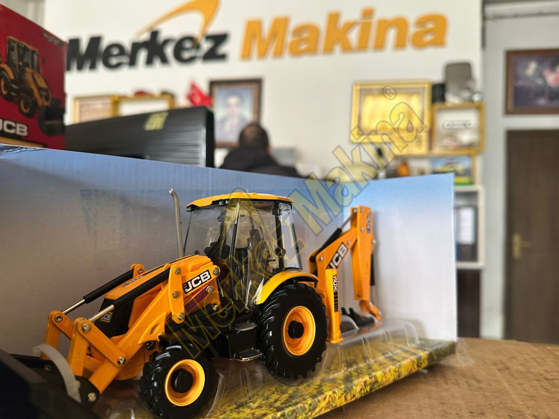 JCB 3CX DIECAST BACKHOE LOADER 1/32 BEKOLODER