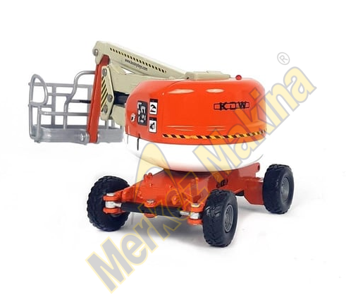 KAIDIWEI 625023 1:87 Yükselen Platformlu İş Aracı Maketi  Orange