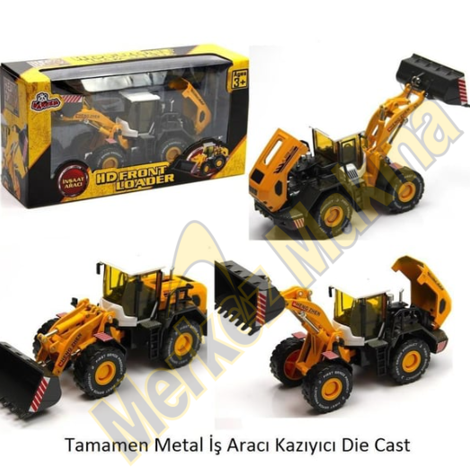 Vardem HD FRONT LOADER DİE CAST İNŞAAT ARACI