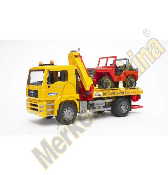 Bruder Man Araba Çekici Jeep