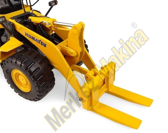 1/50 Ölçek Komatsu WA600-8 Tekerlekli Loder , Sergilemeye Hazır Metal İş Makinası Modeli