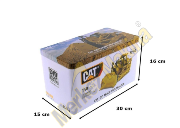 1/50 Ölçek Cat D9T Track Type  ,Sergilemeye Hazır Metal İş Makinası Modeli