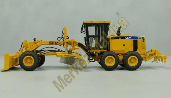 Diecast Masters 85520 1/87 Ölçek, Cat 12M3 Grayder, Sergilemeye Hazır Metal İş Makinası Modeli