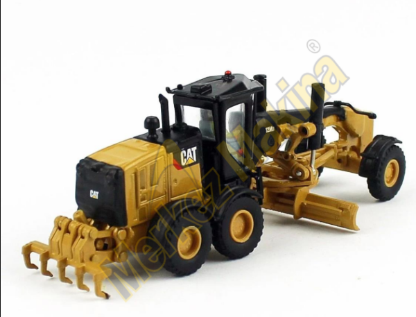 Diecast Masters 85520 1/87 Ölçek, Cat 12M3 Grayder, Sergilemeye Hazır Metal İş Makinası Modeli