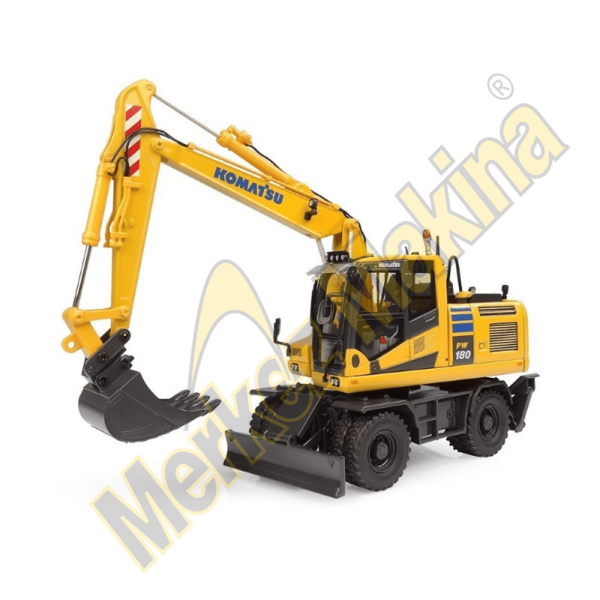 1/50 Ölçek, Komatsu PW180-11 Lastik Tekerli Ekskavatör