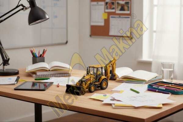 1/50 Ölçek, Cat 420F2 IT Bachoe Loder, bekoloder 85233
