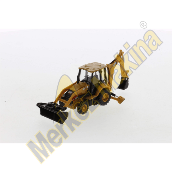 1/64 Ölçek, Cat 420 XE Backhoe Loder, 4 ataşman ile bekoloder 85765